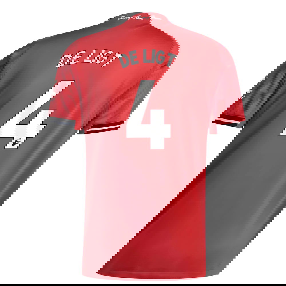 Fotbalové Dresy Manchester United DE LIGT #4 Domácí Dres 2025-2026