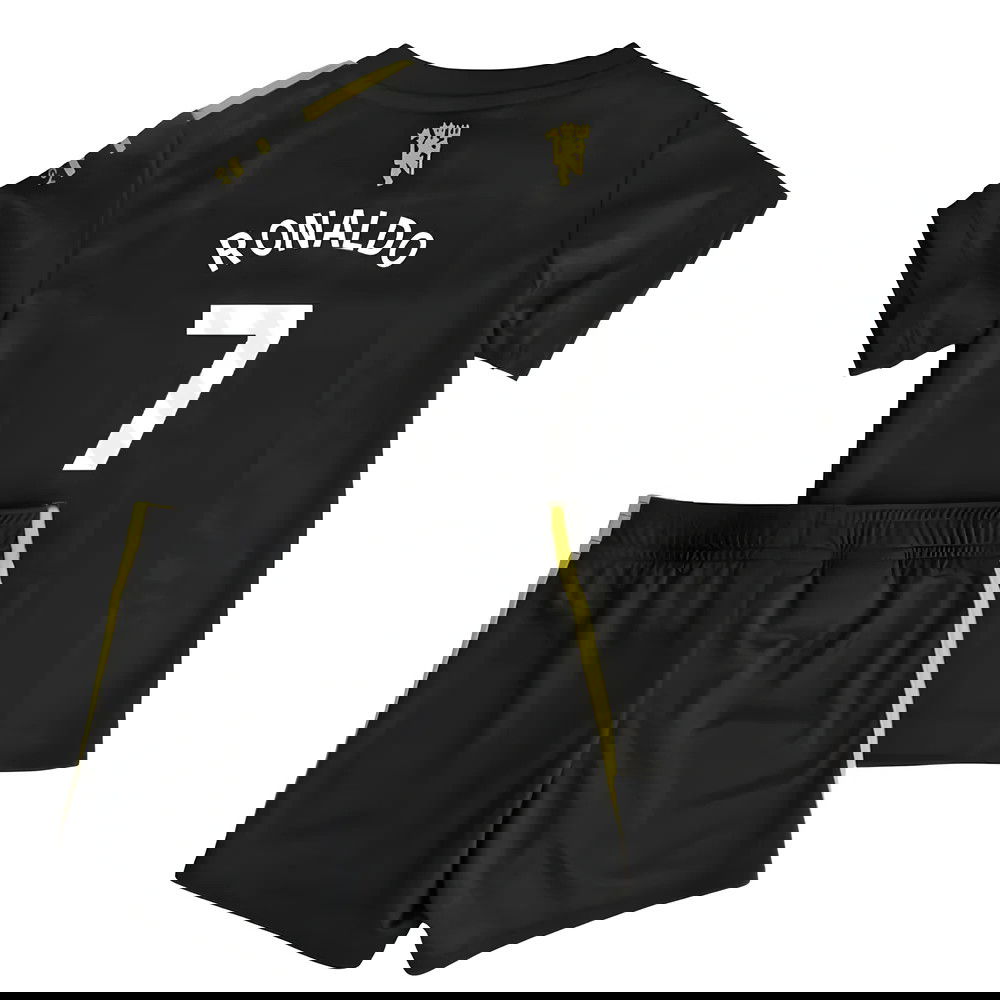 Fotbalové Dresy Manchester United Dětské RONALDO #7 Alternativní Dres 2025-2026