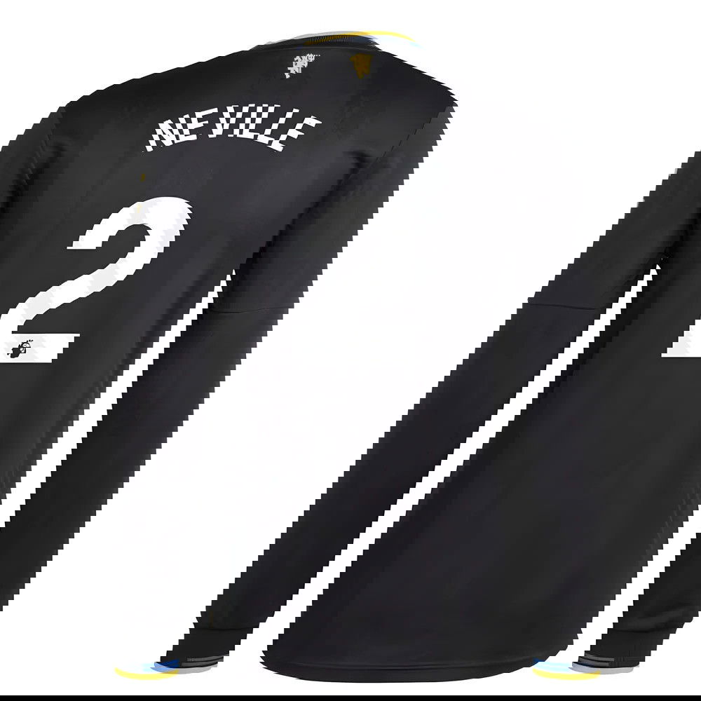 Fotbalové Dresy Manchester United Dlouhý Rukáv NEVILLE #2 Alternativní Dres 2025-2026