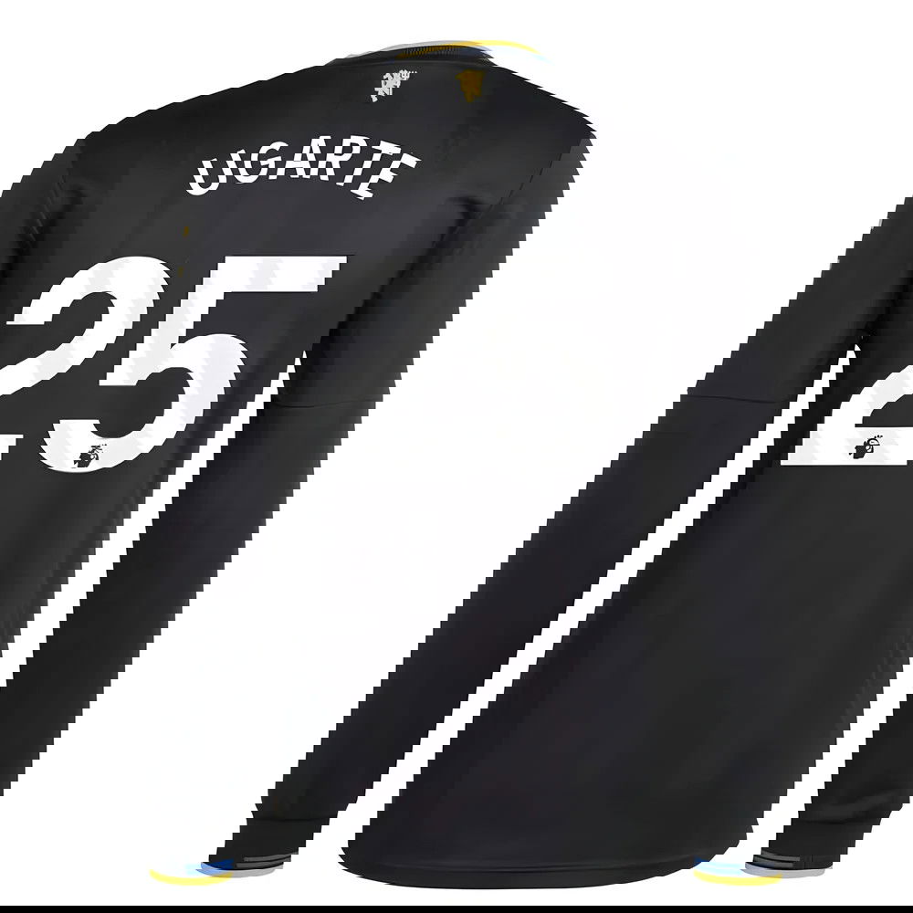 Fotbalové Dresy Manchester United Dlouhý Rukáv UGARTE #25 Alternativní Dres 2025-2026