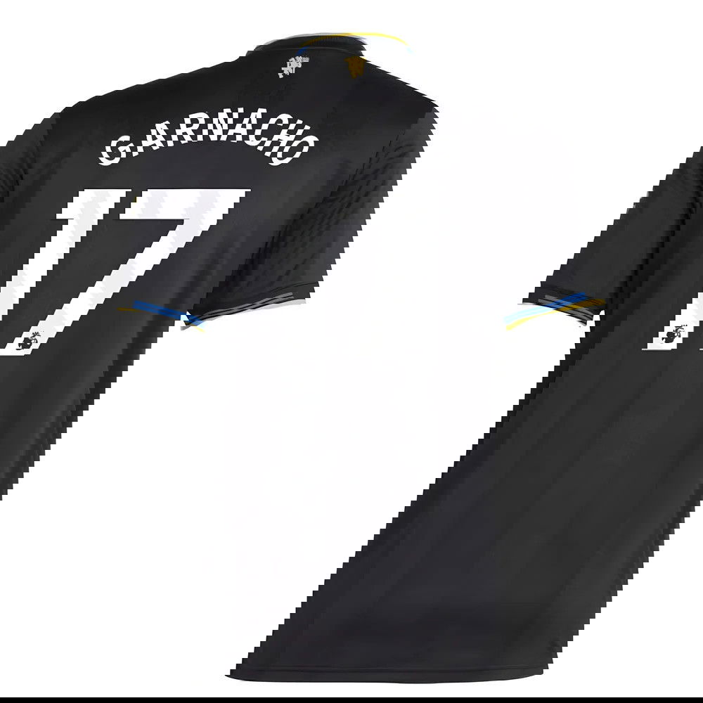 Fotbalové Dresy Manchester United GARNACHO #17 Alternativní Dres 2025-2026