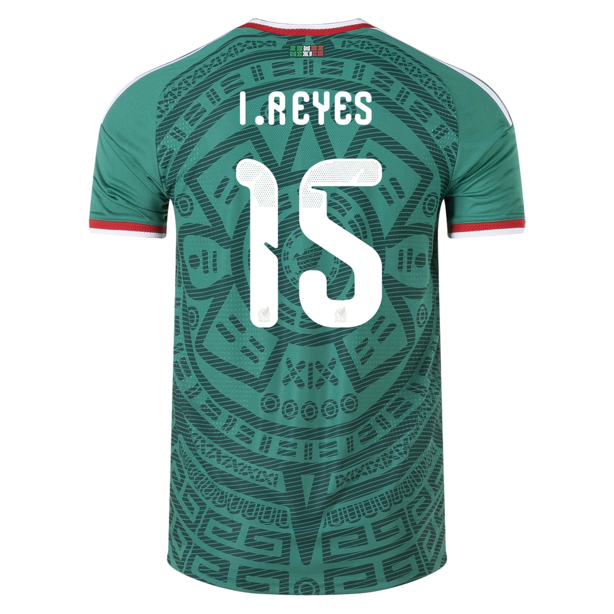 Fotbalové Dresy Mexiko ISRAEL REYES #15 Domácí Dres Mistrovství světa 2026