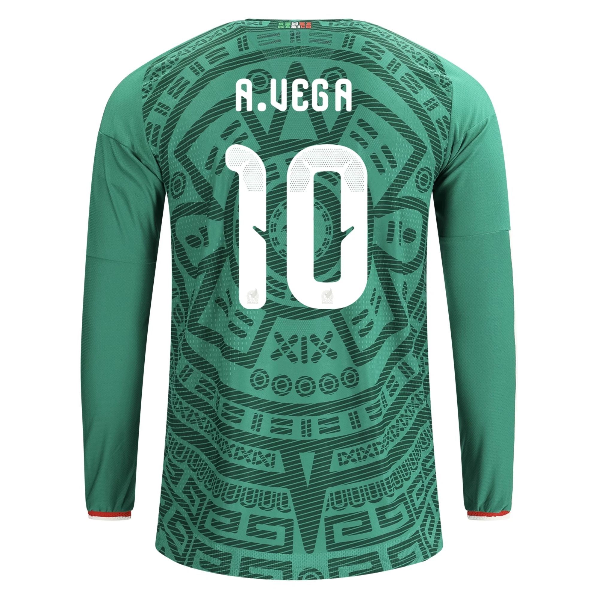 Fotbalové Dresy Mexiko Dlouhý Rukáv ALEXIS VEGA #10 Domácí Dres Mistrovství světa 2026