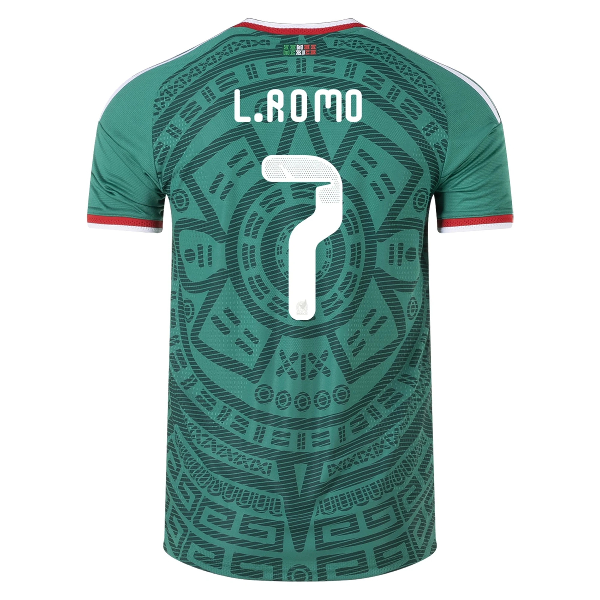 Fotbalové Dresy Mexiko LUIS ROMO #7 Domácí Dres Mistrovství světa 2026