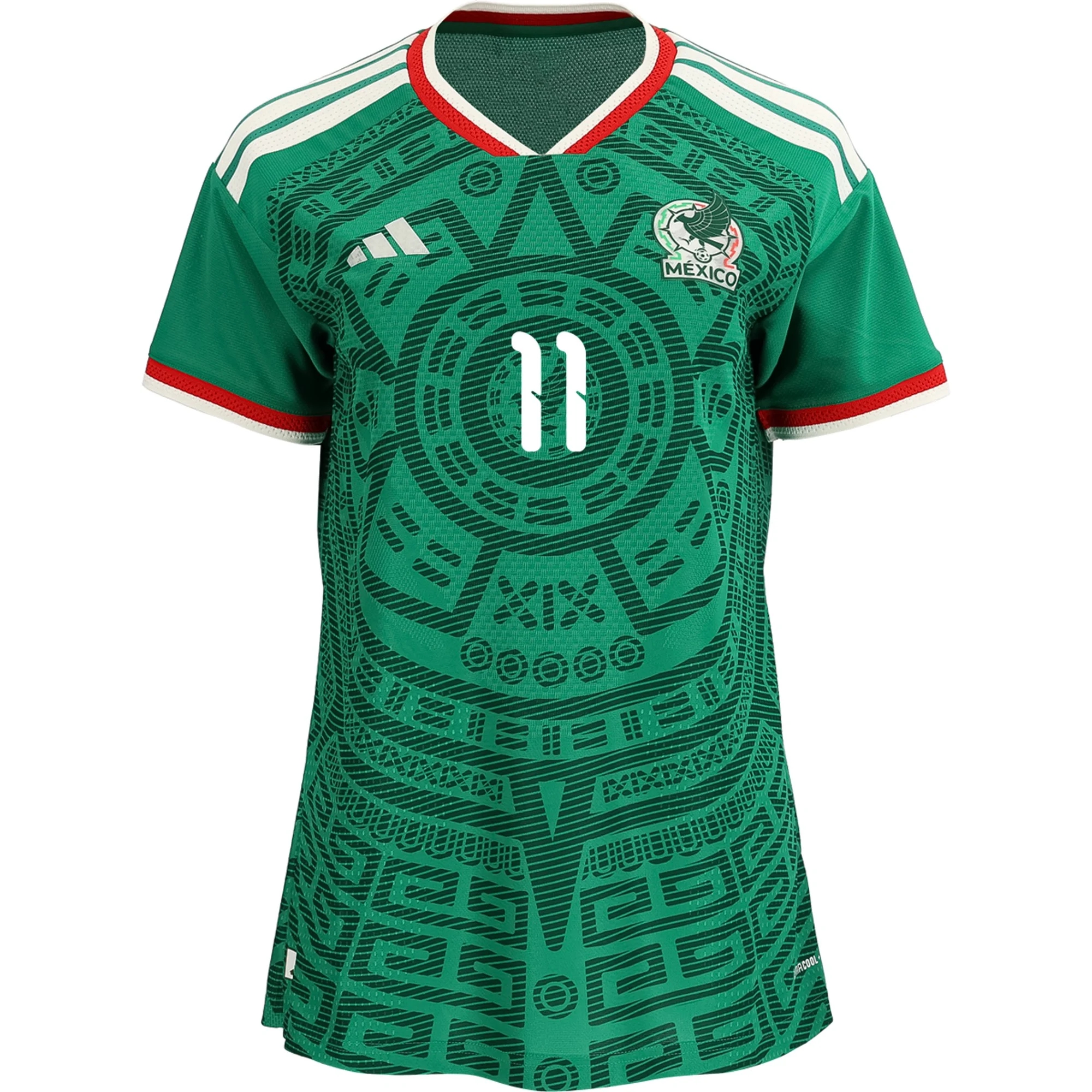 rozlišovací Fotbalové Dresy Mexiko Dámské SANTIAGO GIMENEZ #11 Domácí Dres Mistrovství světa 2026 hvězda