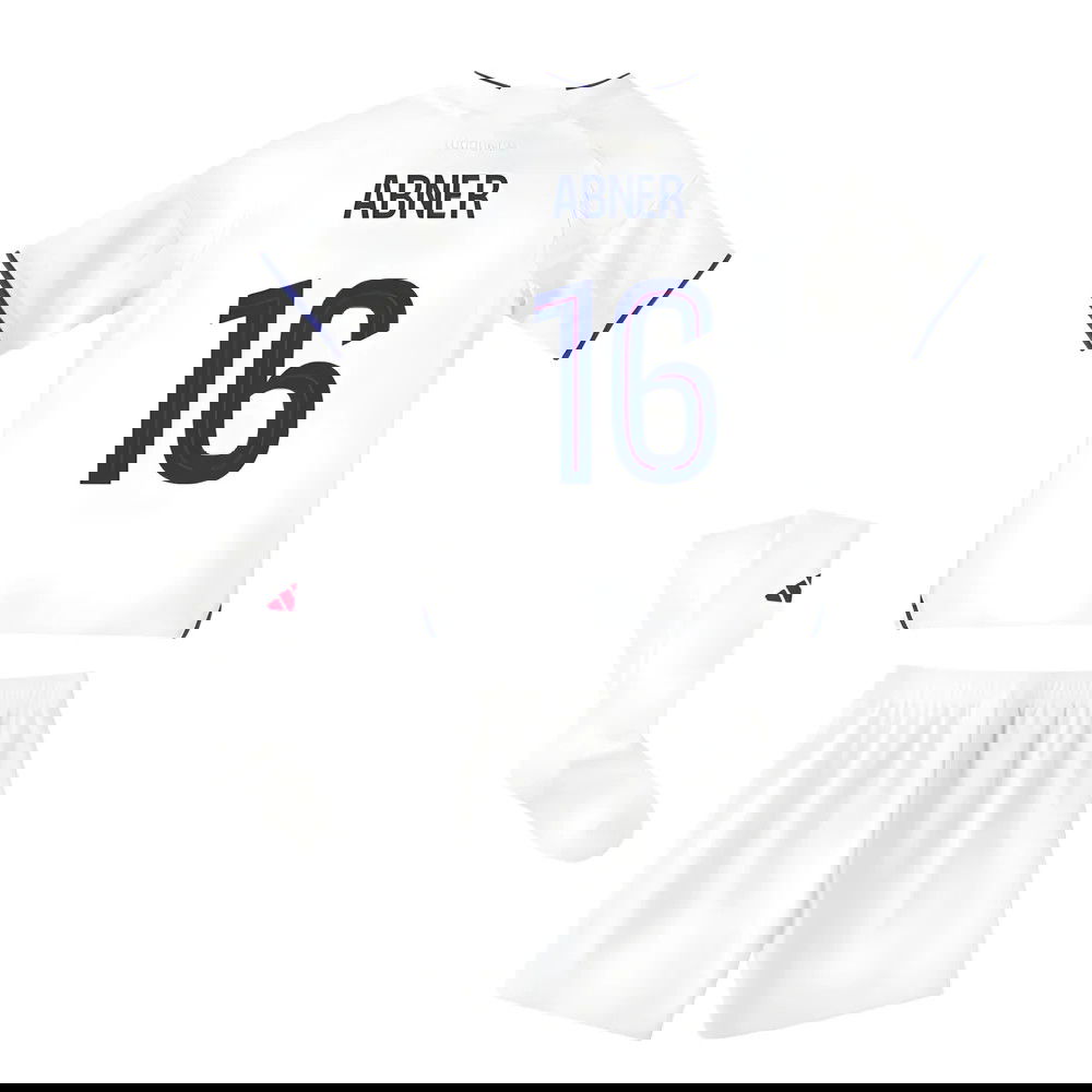 Fotbalové Dresy Olympique Lyonnais Dětské ABNER #16 Domácí Dres 2025-2026