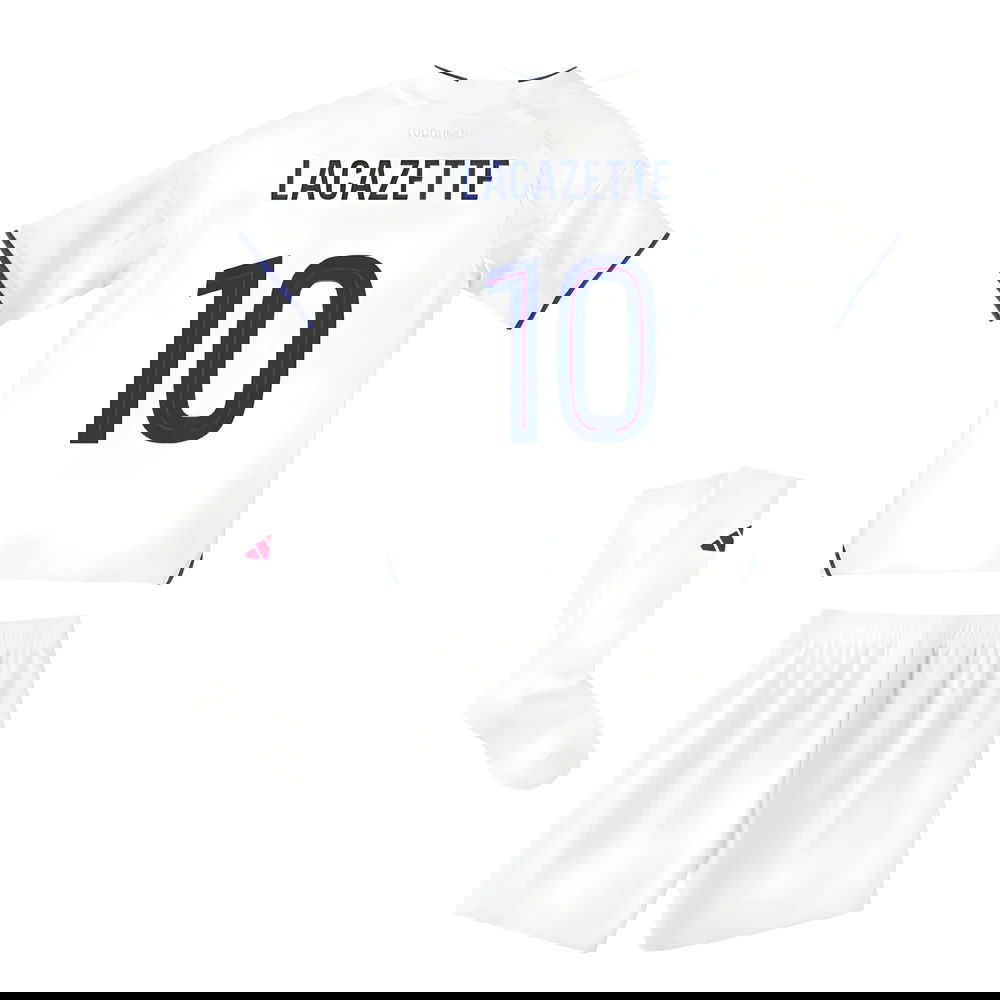 Fotbalové Dresy Olympique Lyonnais Dětské LACAZETTE #10 Domácí Dres 2025-2026