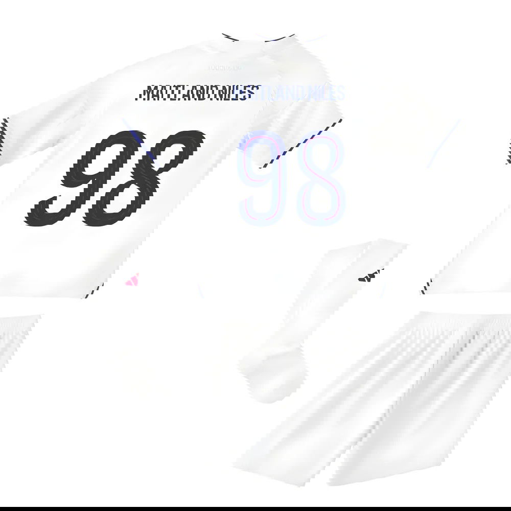 Fotbalové Dresy Olympique Lyonnais Dětské MAITLAND NILES #98 Domácí Dres 2025-2026