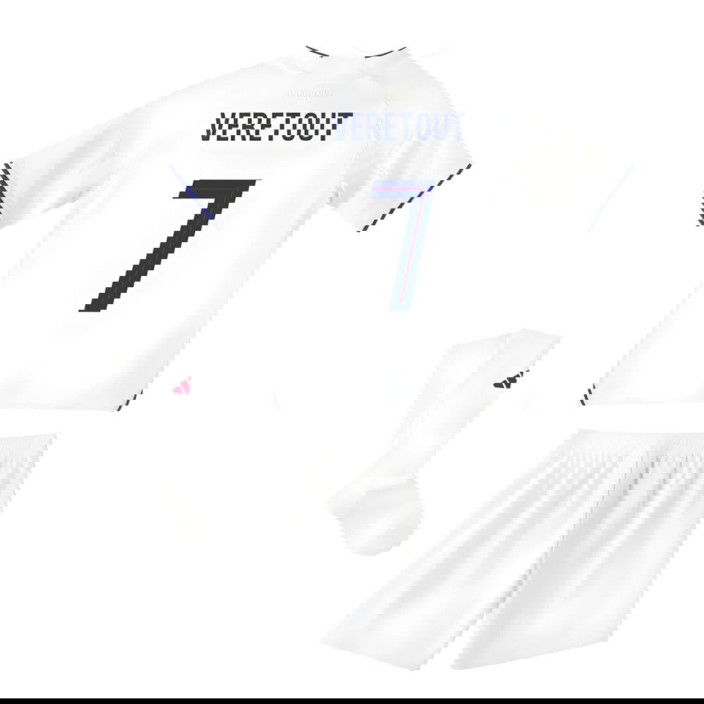 Fotbalové Dresy Olympique Lyonnais Dětské VERETOUT #7 Domácí Dres 2025-2026