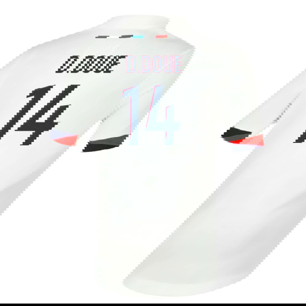 Fotbalové Dresy Paris Saint Germain PSG DDOUE #14 Venkovní Dres 2025-2026