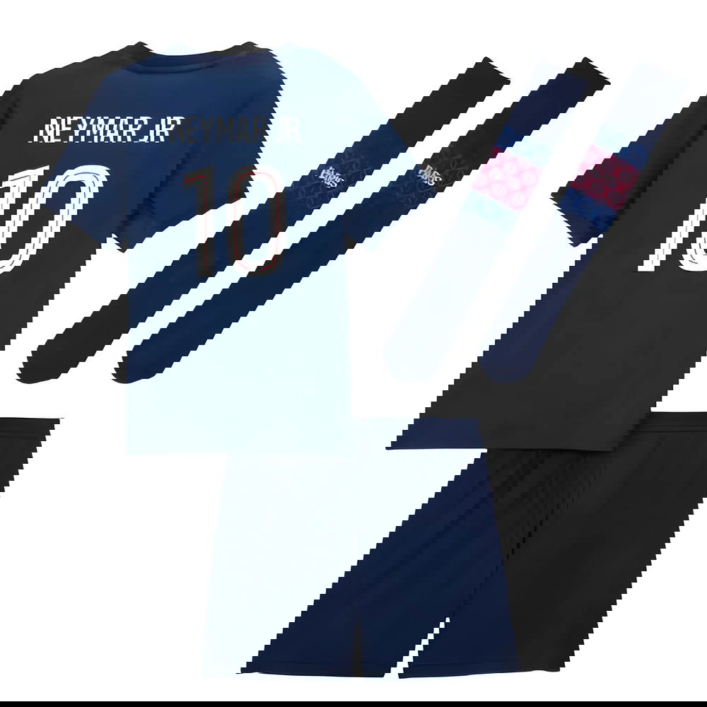 Fotbalové Dresy Paris Saint Germain PSG Dětské NEYMAR JR #10 Domácí Dres 2025-2026