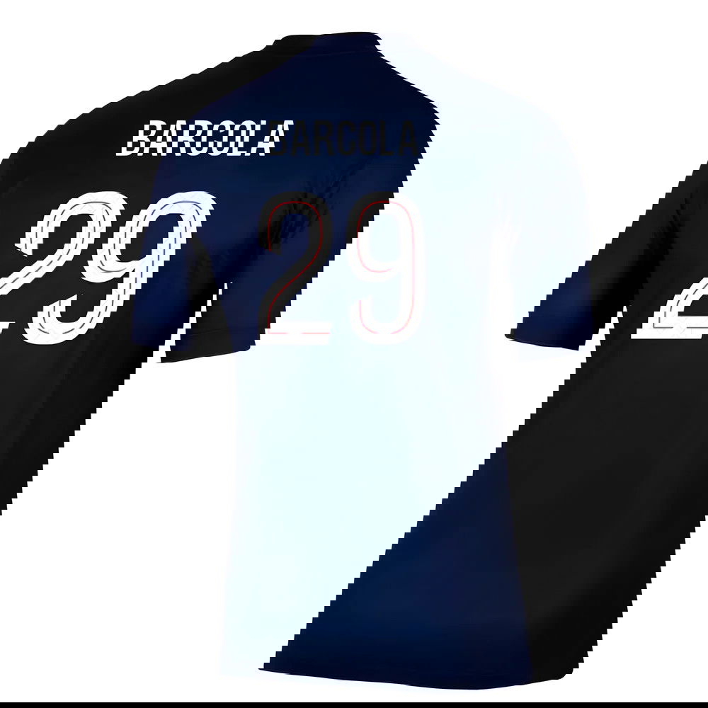 Fotbalové Dresy Paris Saint Germain PSG BARCOLA #29 Domácí Dres 2025-2026