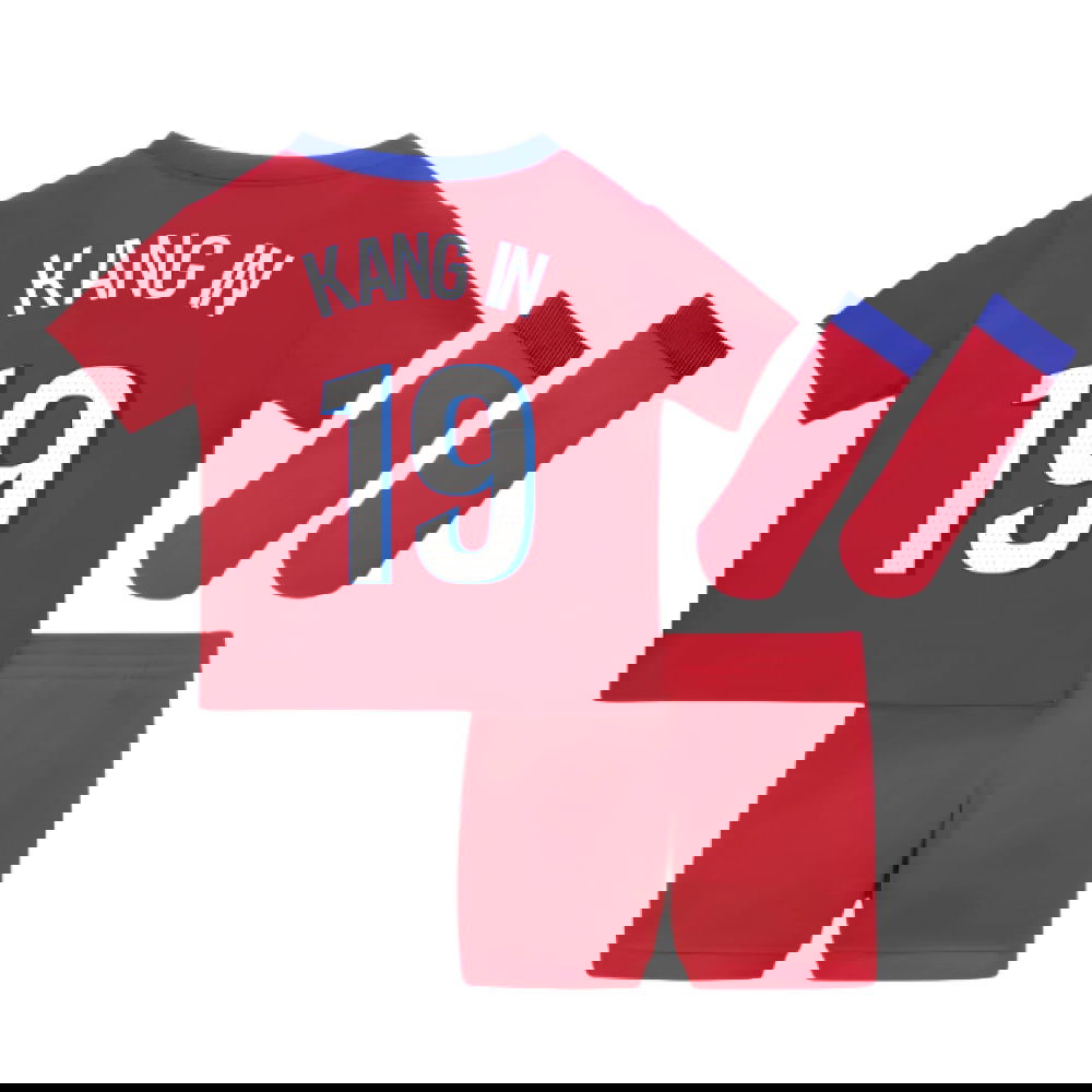 Fotbalové Dresy Paris Saint Germain PSG Dětské KANG IN #19 Alternativní Dres 2025-2026