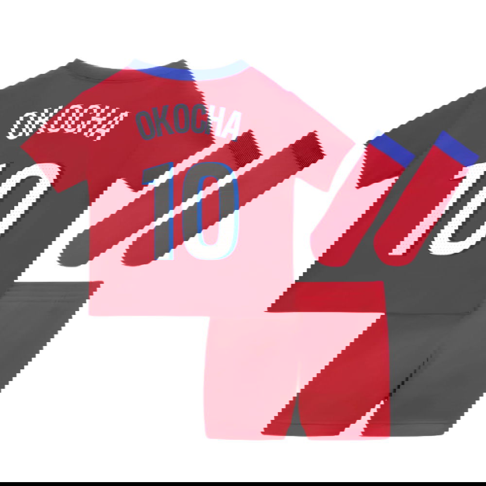 Fotbalové Dresy Paris Saint Germain PSG Dětské OKOCHA #10 Alternativní Dres 2025-2026