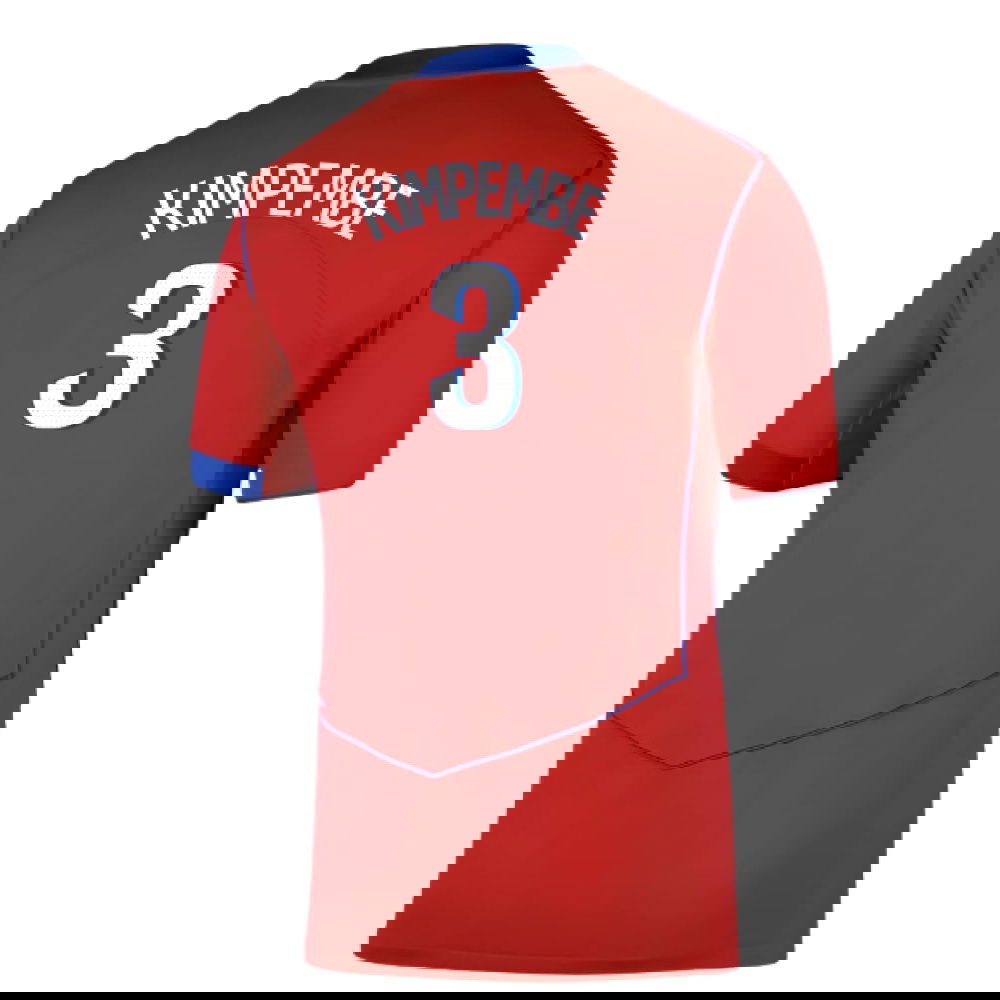 Fotbalové Dresy Paris Saint Germain PSG KIMPEMBE #3 Alternativní Dres 2025-2026