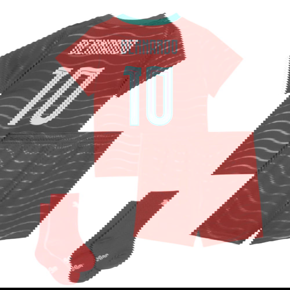 Fotbalové Dresy Portugalsko Dětské BERNARDO #10 Domácí Dres Mistrovství světa 2026