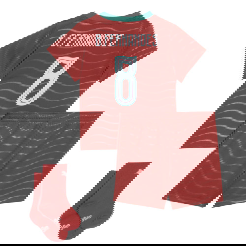 Fotbalové Dresy Portugalsko Dětské BFERNANDES #8 Domácí Dres Mistrovství světa 2026