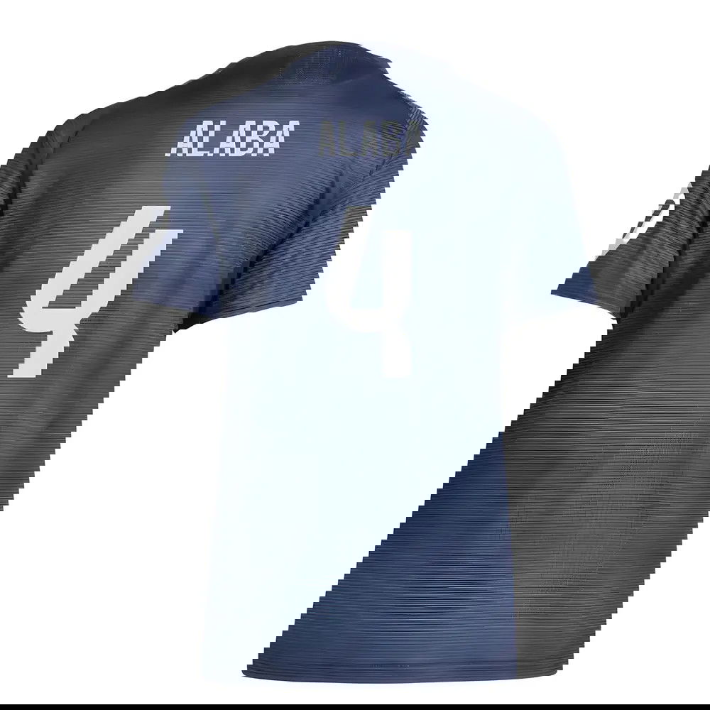 Fotbalové Dresy FC Real Madrid Dámské ALABA #4 Venkovní Dres 2025-2026