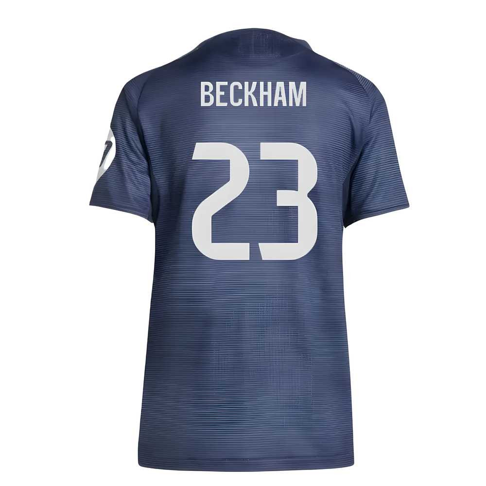 Fotbalové Dresy FC Real Madrid Dámské BECKHAM #23 Venkovní Dres 2025-2026