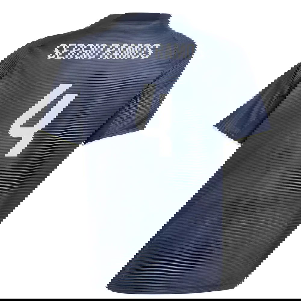 Fotbalové Dresy FC Real Madrid SERGIO RAMOS #4 Venkovní Dres 2025-2026