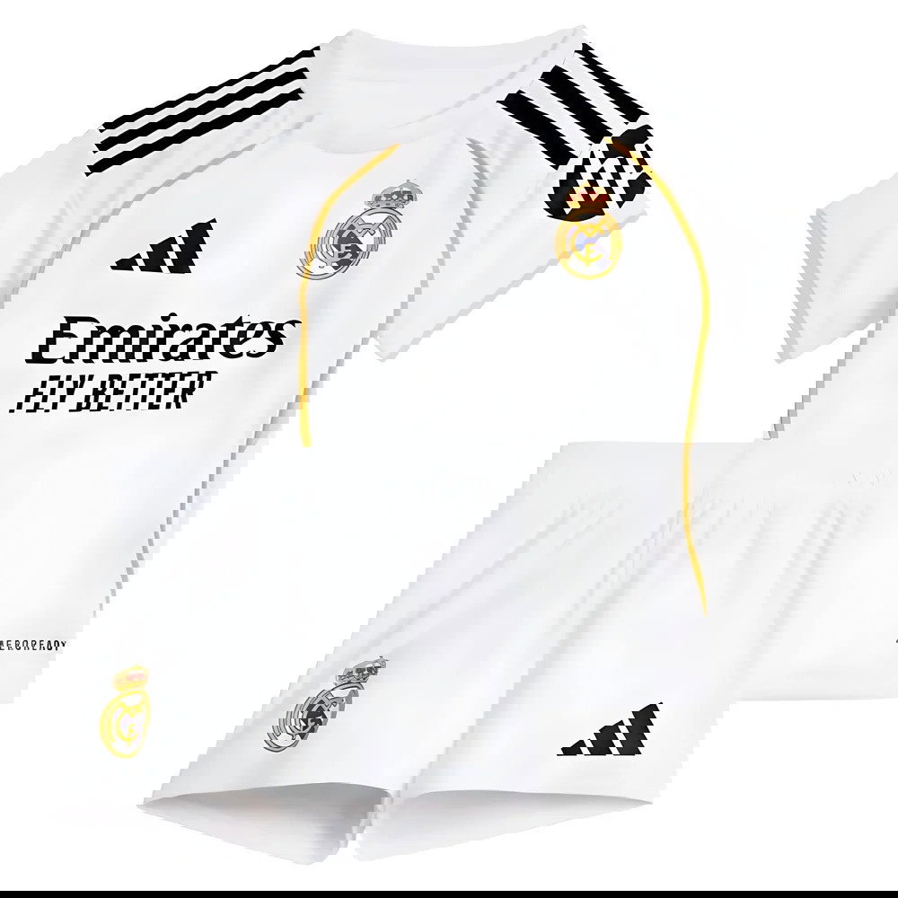 Fotbalové Dresy FC Real Madrid Dětské Domácí Dres 2025-2026