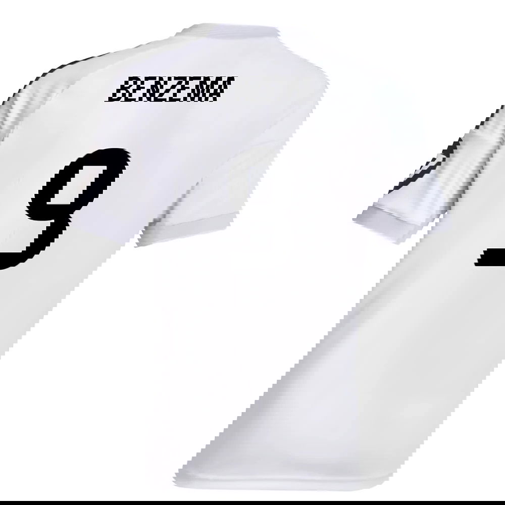 Fotbalové Dresy FC Real Madrid BENZEMA #9 Domácí Dres 2025-2026