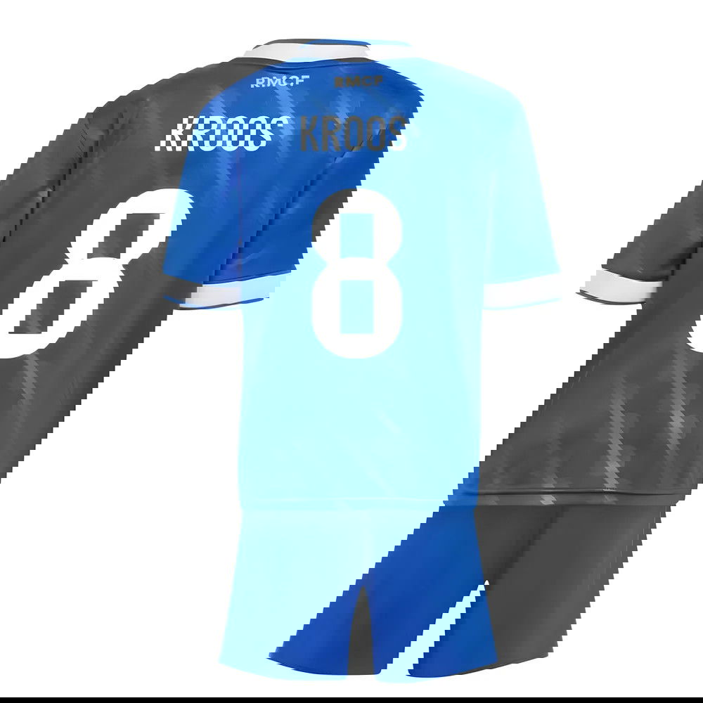 Fotbalové Dresy FC Real Madrid Dětské KROOS #8 Alternativní Dres 2025-2026
