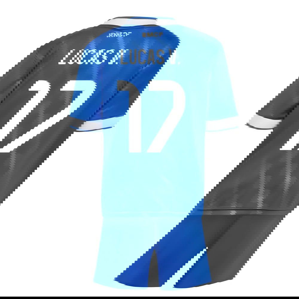 Fotbalové Dresy FC Real Madrid Dětské LUCAS V #17 Alternativní Dres 2025-2026