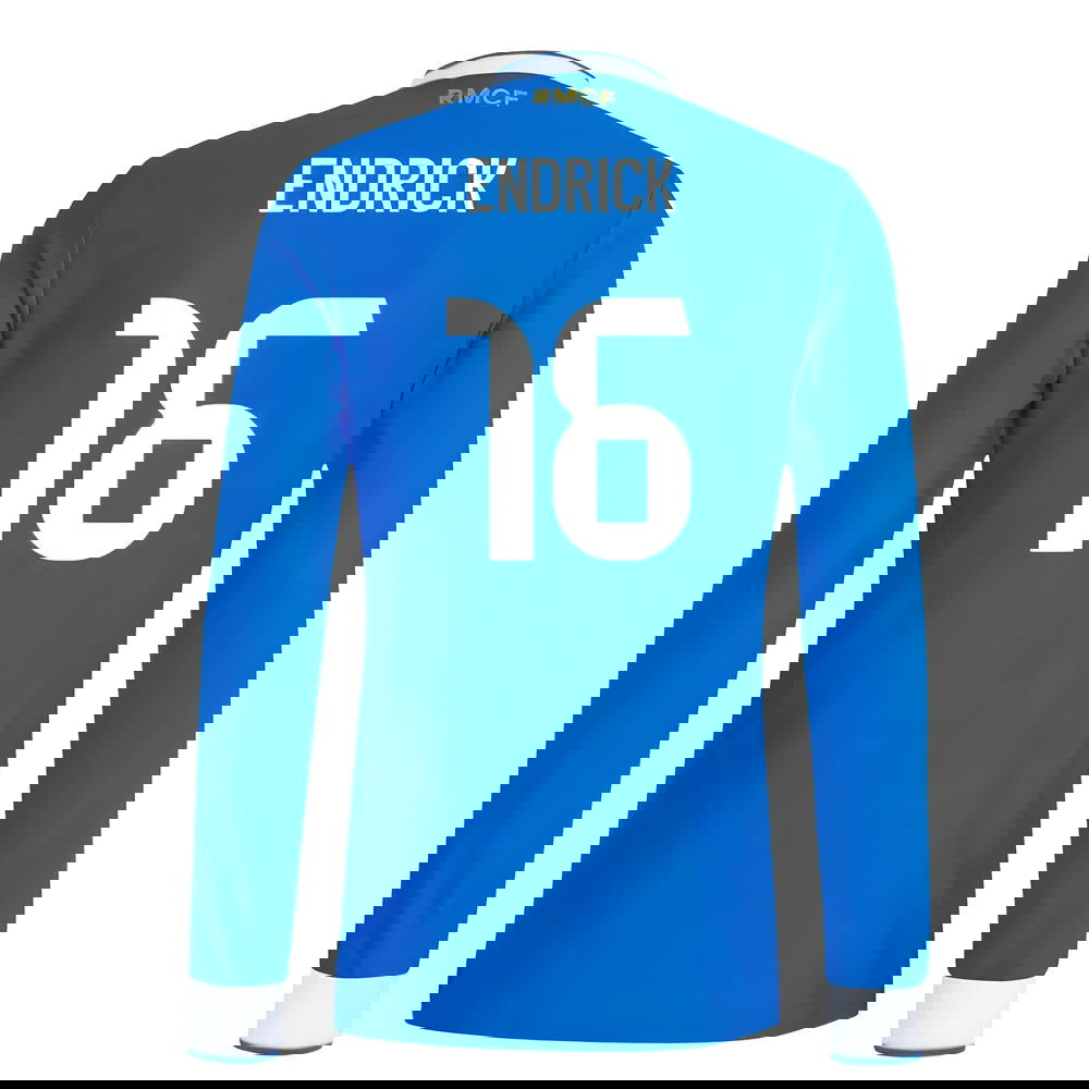 Fotbalové Dresy FC Real Madrid Dlouhý Rukáv ENDRICK #16 Alternativní Dres 2025-2026