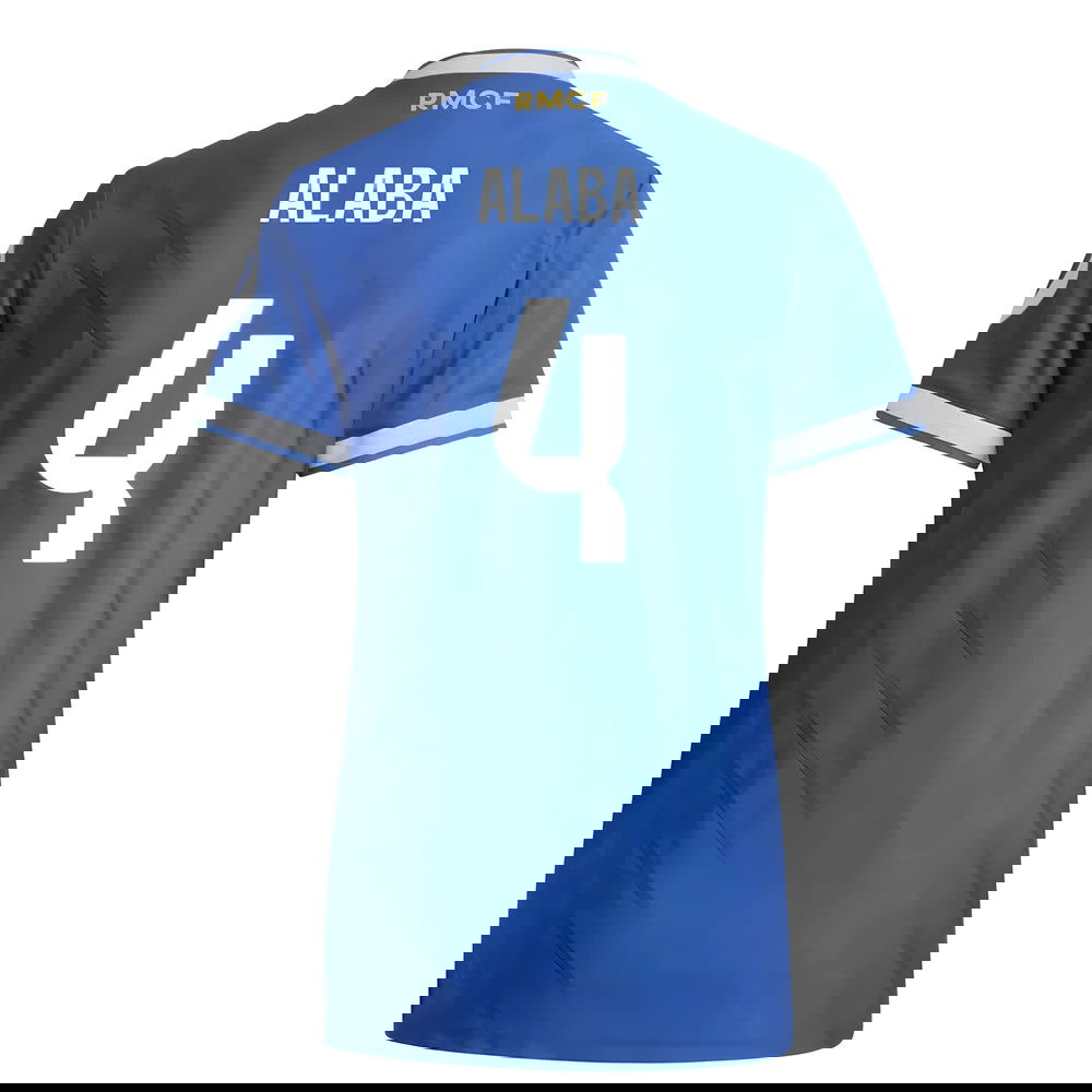 Fotbalové Dresy FC Real Madrid Dámské ALABA #4 Alternativní Dres 2025-2026