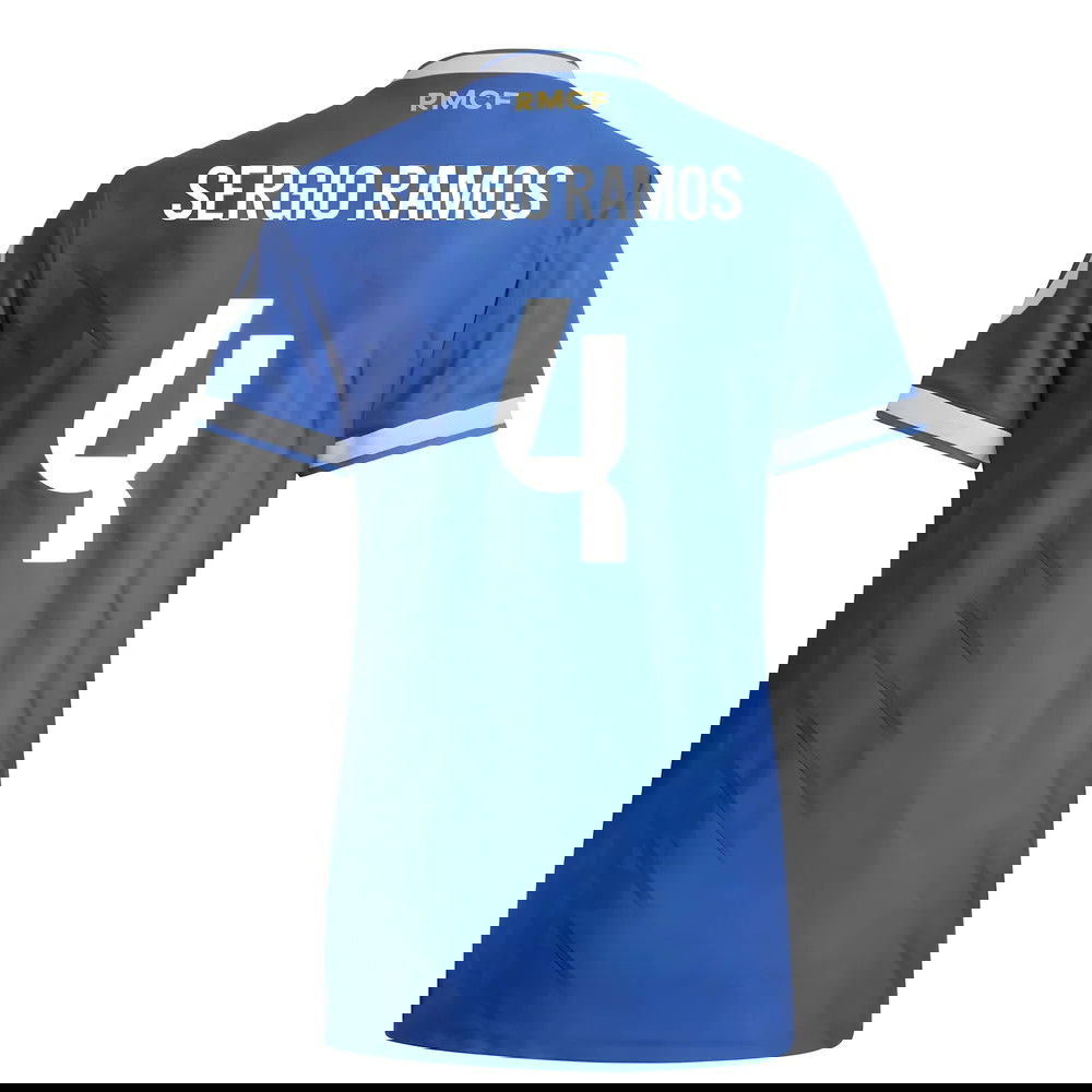 Fotbalové Dresy FC Real Madrid Dámské SERGIO RAMOS #4 Alternativní Dres 2025-2026