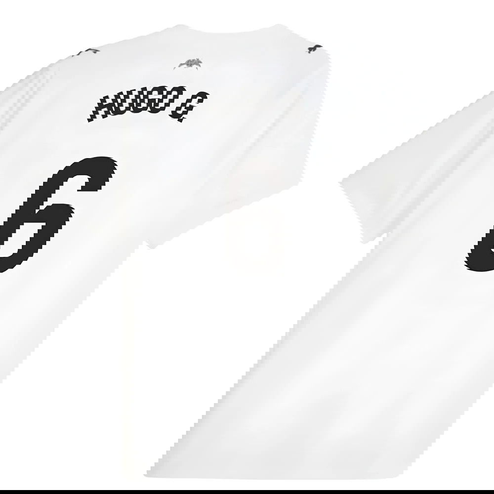 Fotbalové Dresy Valencia HUGO G #6 Domácí Dres 2025-2026
